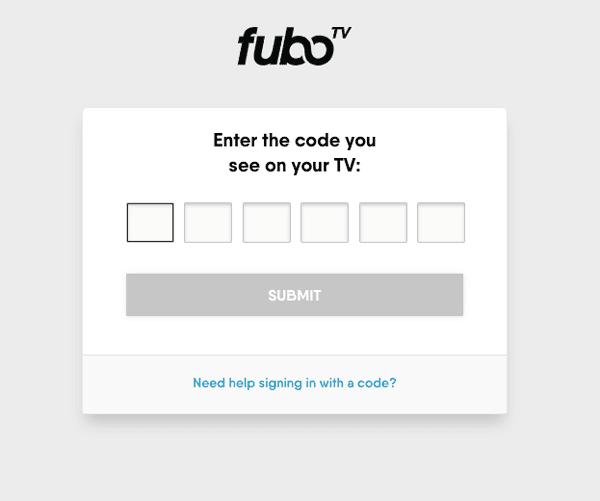 Fubo.tv/activate